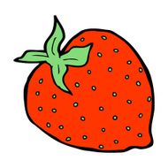 Cartoon Strawberry N75