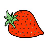 Cartoon Strawberry N76