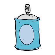 cartoon spray can N93