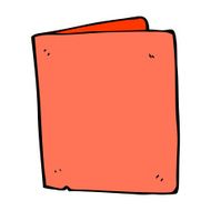 cartoon folded card N10