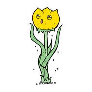 cartoon flower N438