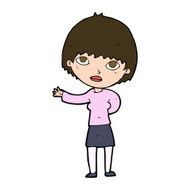 cartoon woman explaining N50