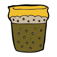 cartoon glass of beer N21