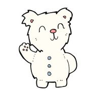 Cartoon Polar Bear N101
