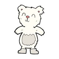 cartoon teddy polar bear N7