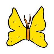 cartoon butterfly symbol N22
