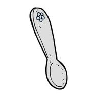 Cartoon Spoon N46