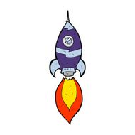 Cartoon Spaceship N54