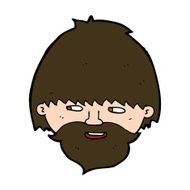 cartoon bearded man N56
