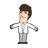 cartoon annoyed boss N10