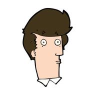 cartoon surprised expression N9