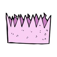 cartoon paper crown N27