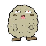 funny cartoon monster N39