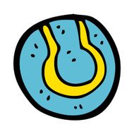 Cartoon Tennis Ball N30