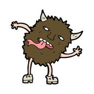 funny cartoon monster N40