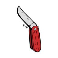 cartoon folding knife N38