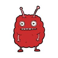 cartoon funny alien monster N9