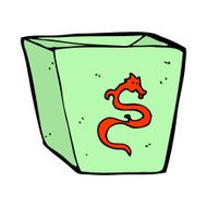 cartoon noodle box N36