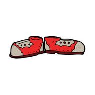 cartoon old shoes N9