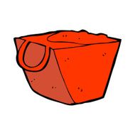 cartoon noodle box N37