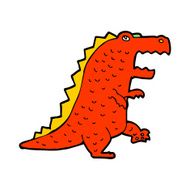cartoon dinosaur N125