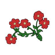 Cartoon Flowers N83