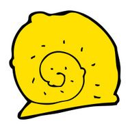 cartoon snail shell N10