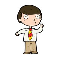 Cartoon School Boy N24