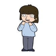 cartoon excited person N10