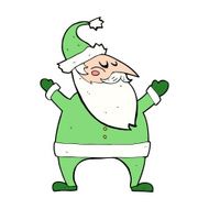 Cartoon Santa Claus N348
