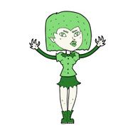 Cartoon Vampire Girl N244