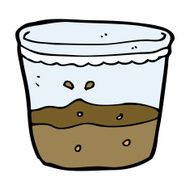 cartoon glass of rum N7