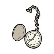 cartoon old watch N7