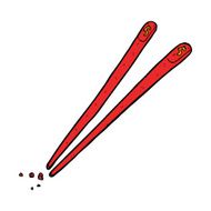 Cartoon Chopsticks N34
