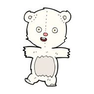 cartoon cute polar bear cub N28