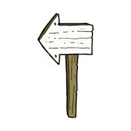 Cartoon Sign Post N64