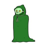 cartoon spooky halloween costume N17