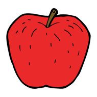 Cartoon Apple N133
