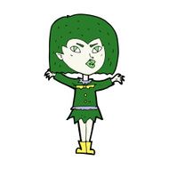 Cartoon Vampire Girl N245