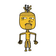 Cartoon Robot N289