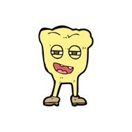 cartoon rotten tooth character N5