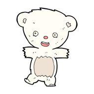 cartoon teddy polar bear cub N9