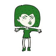Cartoon Vampire Girl N247