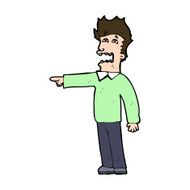 cartoon man accusing N23