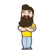 cartoon proud man N32