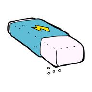 Cartoon Pencil Eraser N12