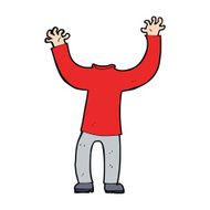 Cartoon Headless Body N11