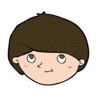 cartoon happy man N497