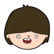 Cartoon Happy Face N58
