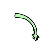 cartoon monster arm N122
